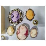 Lot of Cameo Themed Jewelry
