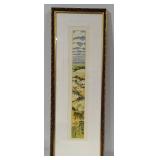 Susan Hunt-Wulkowicz Hand Colored Lithograph "Uphill" - Signed/Numbered