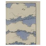 Susan Hunt-Wulkowicz Hand Colored Lithograph "Uphill" - Signed/Numbered