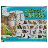 Large Animal Alphabet Floor Puzzle & Asst Learning Tools