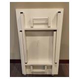 New White Portable Craft/Office Table