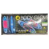 Body Glove Oasis 2 10’ Inflatable Stand Up YOGA Paddle Board Package