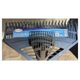 Suncast 26in Tine and 8in Shrub Rake Combo