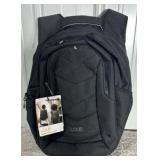 Lolë Quilted Luxury Laptop Backpack - Fits 17" Laptop