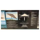 11ft Collar Tilt Sunbrella Collar Tilt Aluminum Umbrella