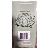 Inside Outside Steel Rolling Plant Caddy, 2 Pack