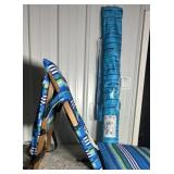 Melino Portable Beach Lounger & Tommy Bahama 7.5ft Beach Umbrella