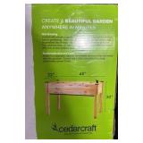 CedarCraft Self-Watering Elevated Cedar Planter