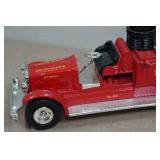 Vintage John Deere Fire Truck Coin Bank