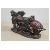 Resin Motorcycle Book Ends