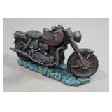 Resin Motorcycle Book Ends