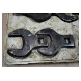 Klutch Jumbo Metric Crowfoot Wrench Set