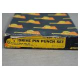 Brown & Sharpe Drive Pin Punch Set