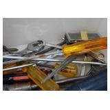 Assorted Tools - Wrenches, Screwdrivers
