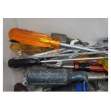 Assorted Tools - Wrenches, Screwdrivers