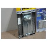 Brinks Steel Hasp and 5" Large Hinged Hasp