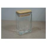 Glass Spice Jar Set with Labels