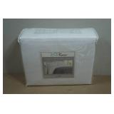 Bella Russo Queen White Sheet Set