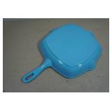 Enameled Cast Iron Square Skillet
