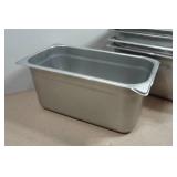 *5* Stainless Steel Pans - 7"X12.75"X5.75