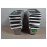 *21* Stainless Steel Pans - 7"X4.25"X3.75"