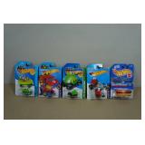 Hot Wheels - Jetsons, Mario, Angry Birds, Peanuts, Oscar Mayer
