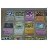 *9* Pages of Pokemon Cards