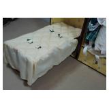 Vintage 1980s Cracker Barrel Porcelain Doll Wardrobe Trunk