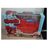 Board Games and Carry Case - Doggie Doo, Hot Tub High Dive, Jenga