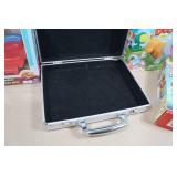 Board Games and Carry Case - Doggie Doo, Hot Tub High Dive, Jenga