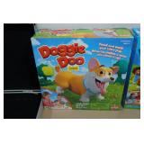 Board Games and Carry Case - Doggie Doo, Hot Tub High Dive, Jenga