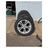 OEM Ford Explorer 5th Generation Wheels with BF Goodrich Tires