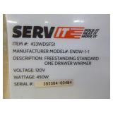 Serv-It Freestand Standard One Drawer Warmer