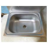 Stainless Steel Hand Washing Sink with Faucet