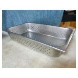 3 Perforated Full Size Steam Table Pans