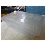 Plastic Storage Containers and Lids
