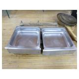 2 Stainless Steel Prep Table Drawers