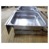 2 Stainless Steel Prep Table Drawers