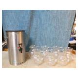 Bunn Iced Tea Dispenser with Small Pitchers