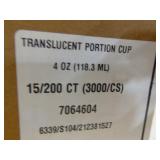 Portion Cup Lids and To-go Items