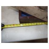 Vintage Tools with Wood Tool Box,