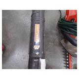 Craftsman Gas Leaf Blower and 110v Hedge Trimmer