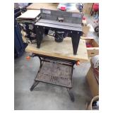 Sears Craftsman Router Table with Router