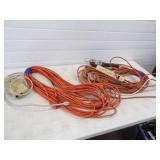 Extension Cords and Work light, Power bars