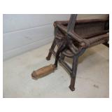 Newspaper Log Roller Cast Iron