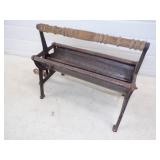 Newspaper Log Roller Cast Iron