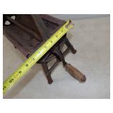 Newspaper Log Roller Cast Iron
