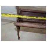 Newspaper Log Roller Cast Iron