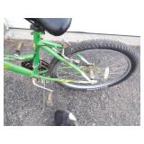 Huffy Green 18 Speed Bike with Extra Seat