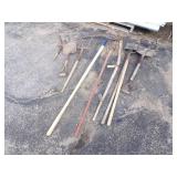Vintage Tools, Sye, Silage Fork, Shovels, Forks and more